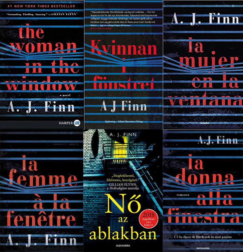 Interview de l’auteur de besteller A.J. Finn à propos de « La femme à la fenêtre »