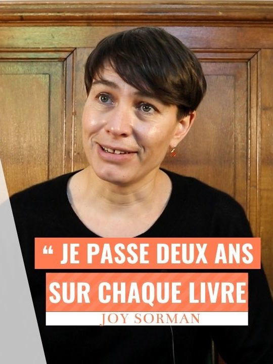 Joy Sorman – En moyenne je passe deux ans sur chaque livre