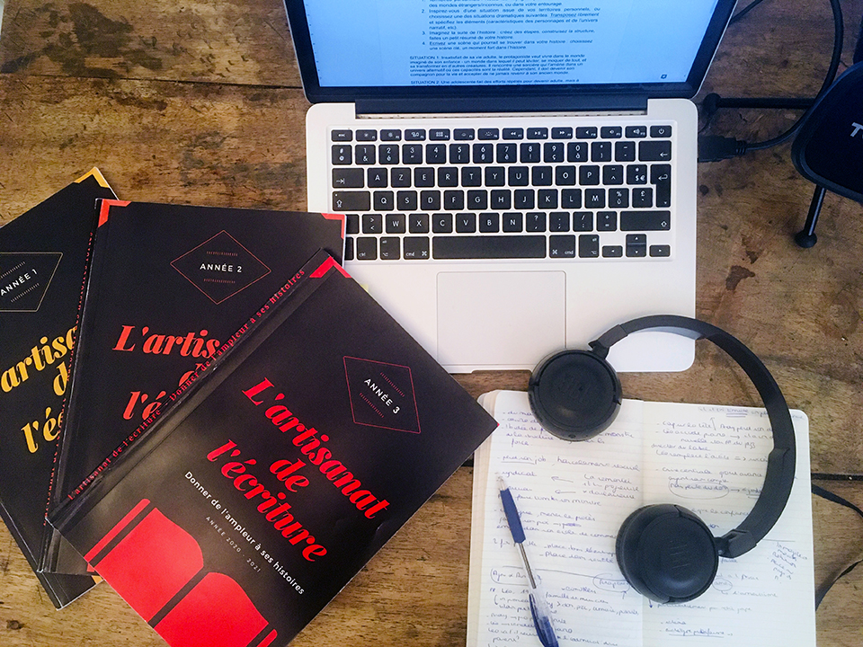 Suivre un atelier d’écriture en 2021/2022