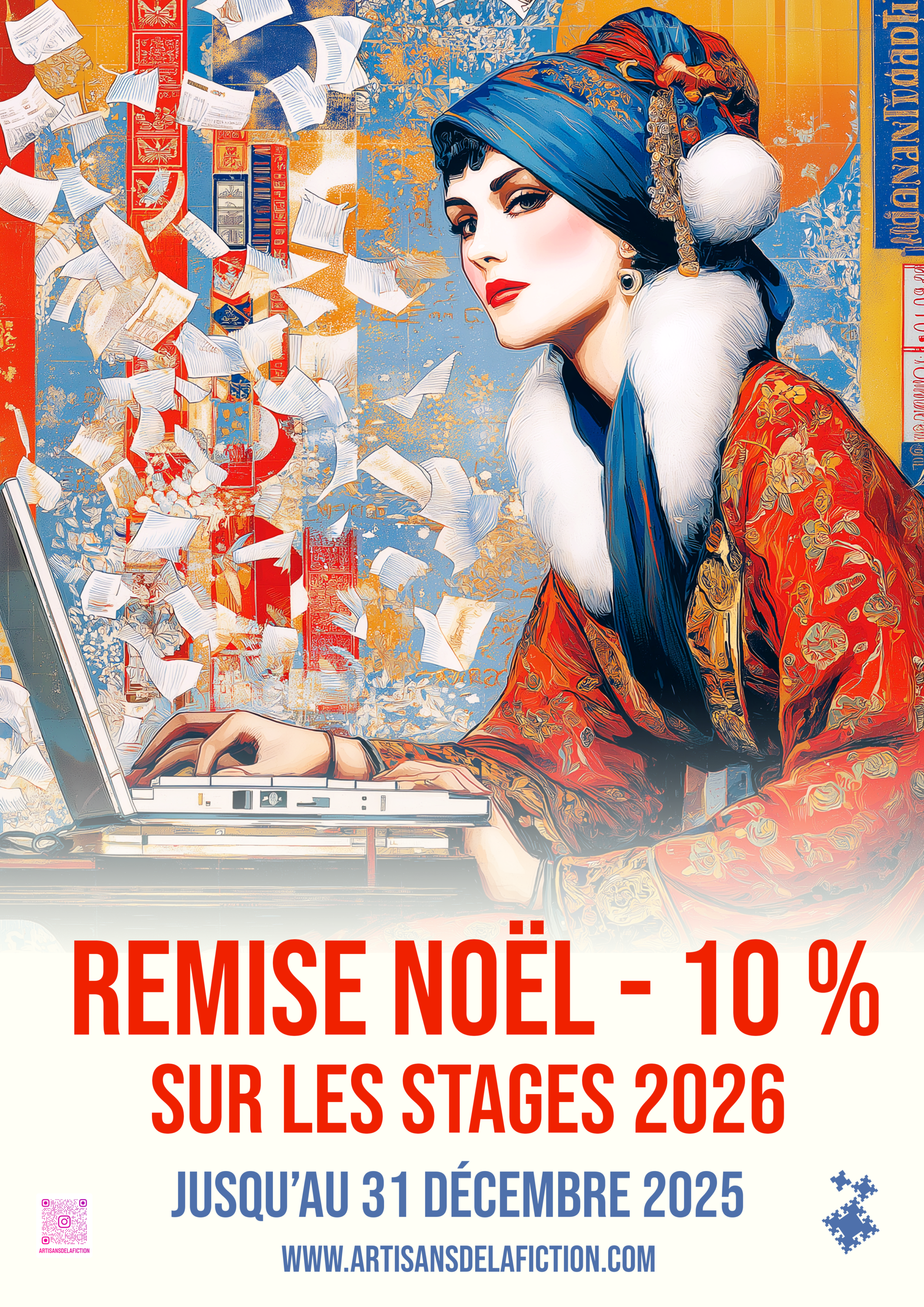 REMISE 10 % SUR TOUS NOS STAGES 2026