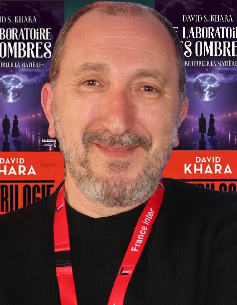 David S. Khara, maître du jeu de l&rsquo;écriture